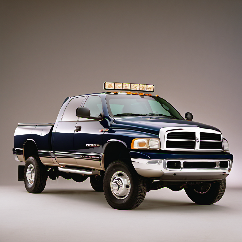 Illustration of a 1998 Dodge Ram 3500 Quad Cab