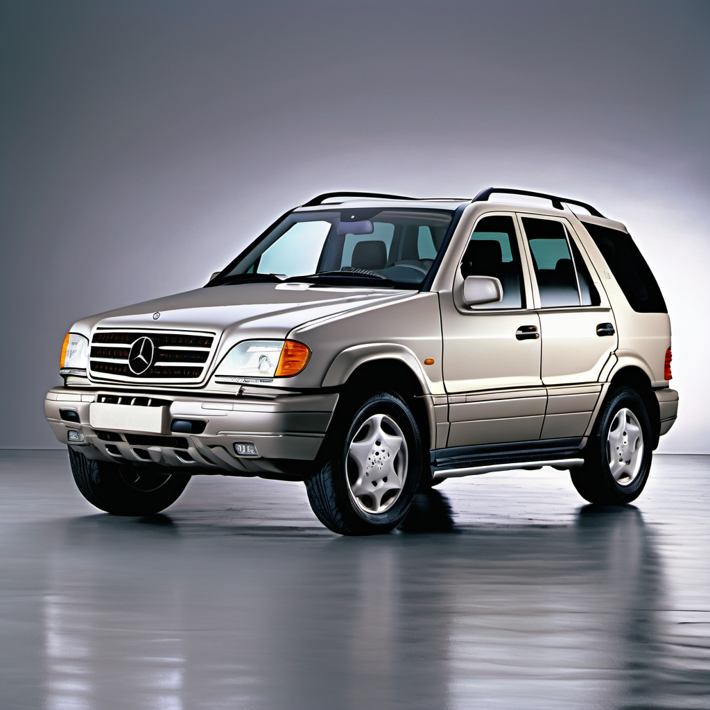 Illustration of a 1998 Mercedes-Benz M-Class