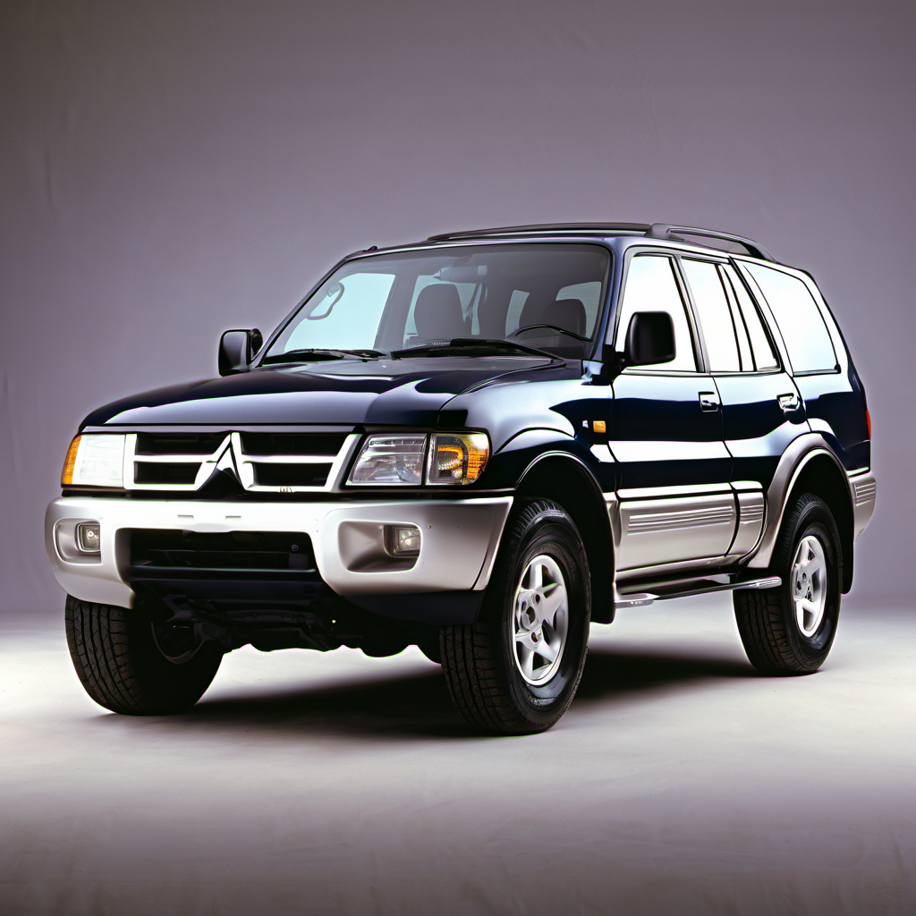 Illustration of a 1998 Mitsubishi Montero