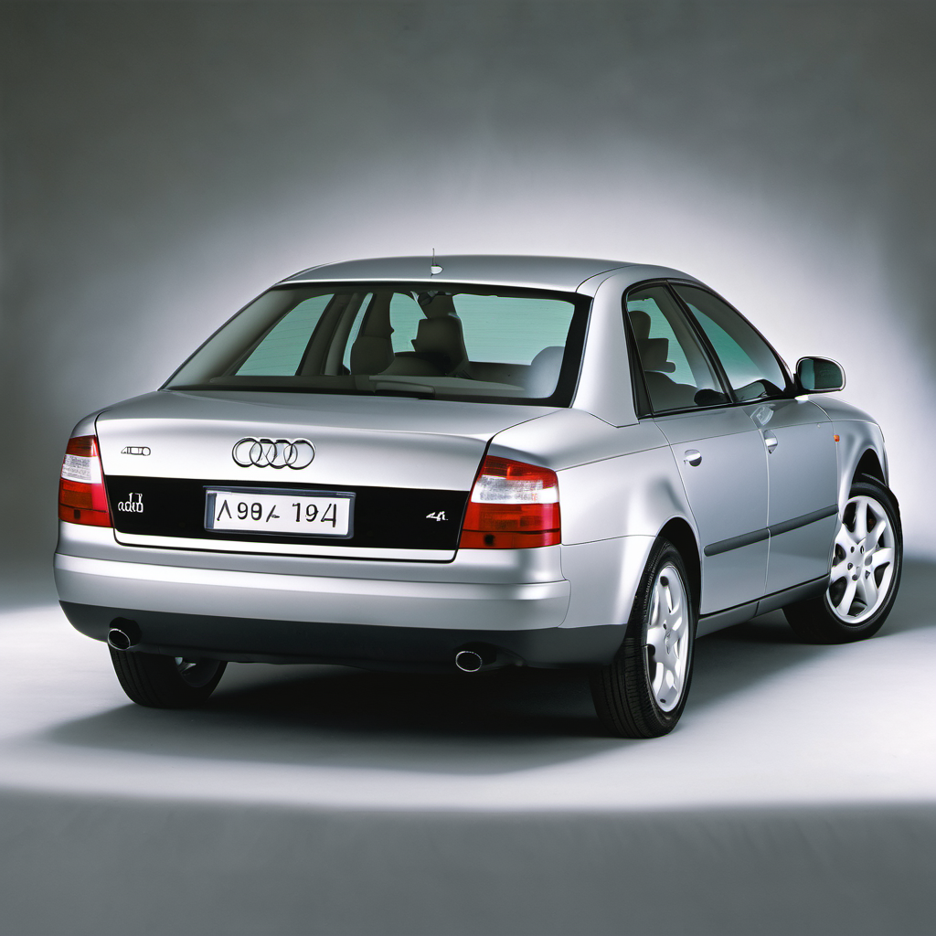 Illustration of a 1999 Audi A4