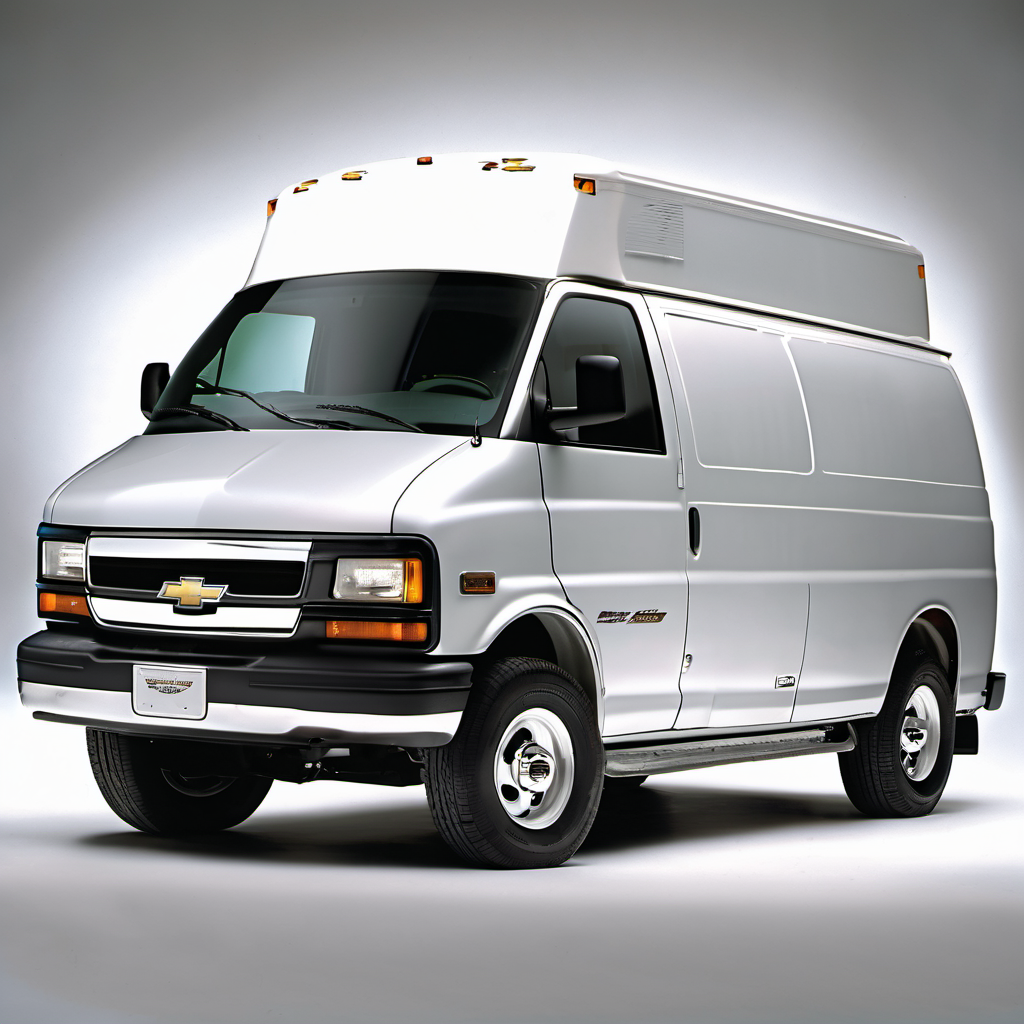 Illustration of a 1999 Chevrolet Express 1500 Cargo