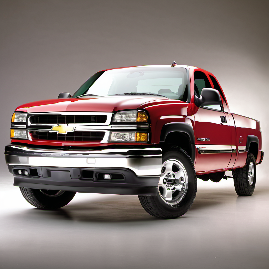 Illustration of a 1999 Chevrolet Silverado 1500 Extended Cab