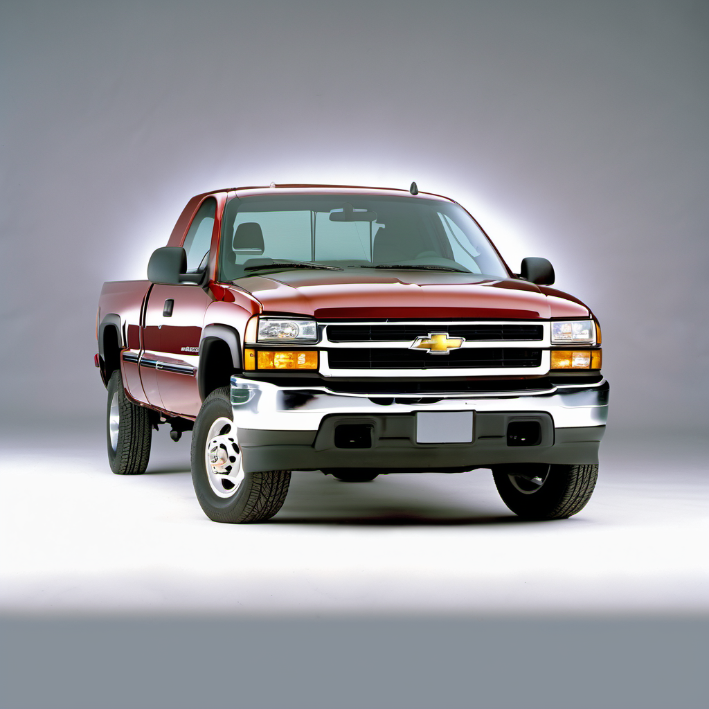 Illustration of a 1999 Chevrolet Silverado 2500 Extended Cab