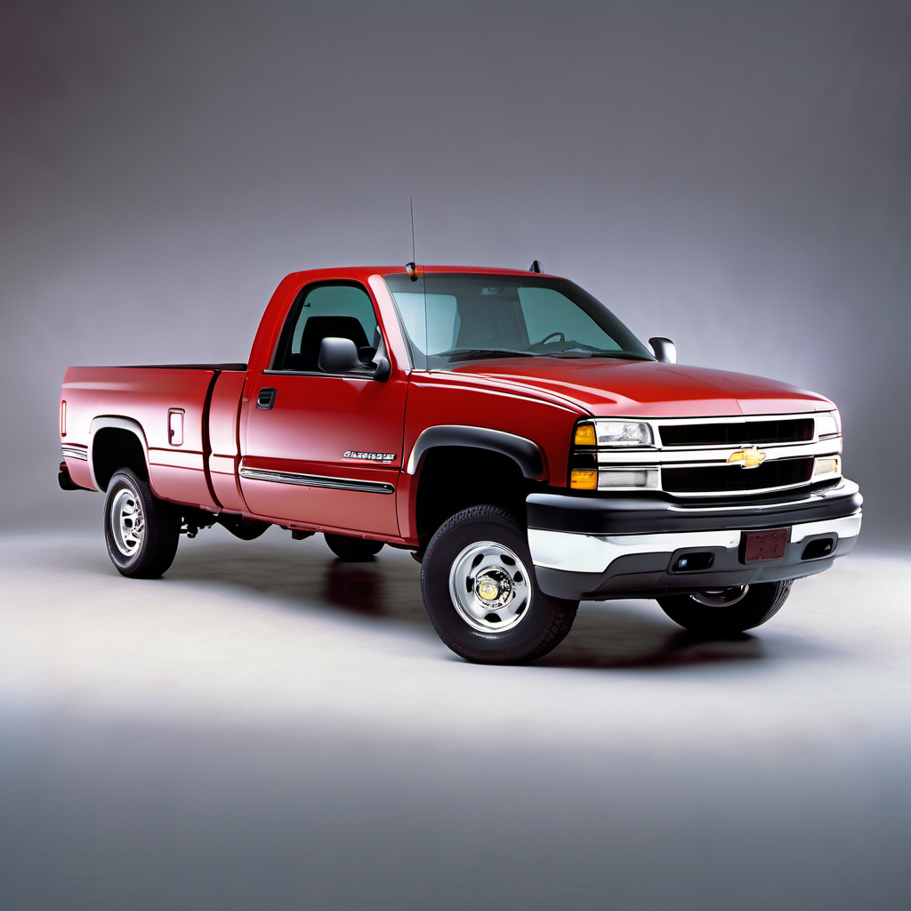 Illustration of a 1999 Chevrolet Silverado 2500 HD Regular Cab