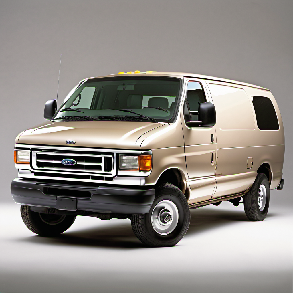 Illustration of a 1999 Ford Econoline E350 Super Duty Passenger