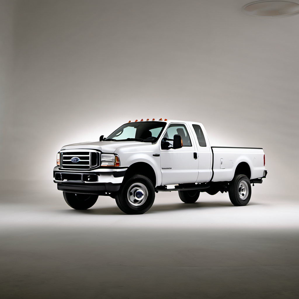 Illustration of a 1999 Ford F350 Super Duty Regular Cab