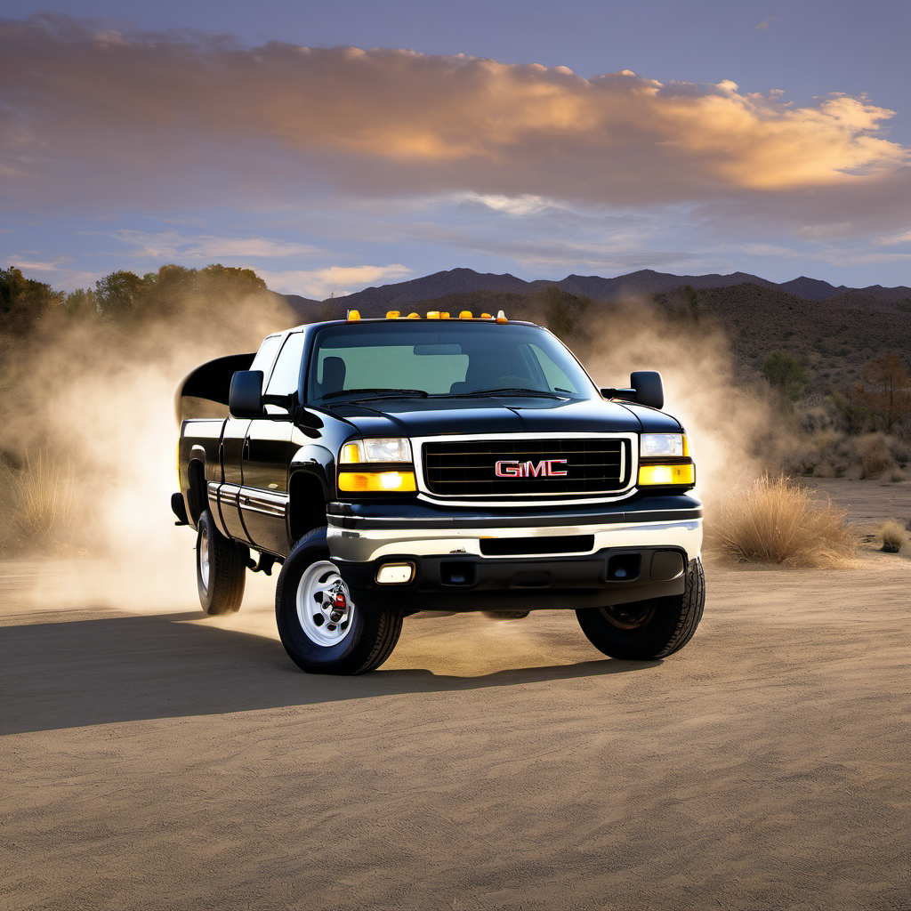 Illustration of a 1999 GMC Sierra 2500 Extended Cab