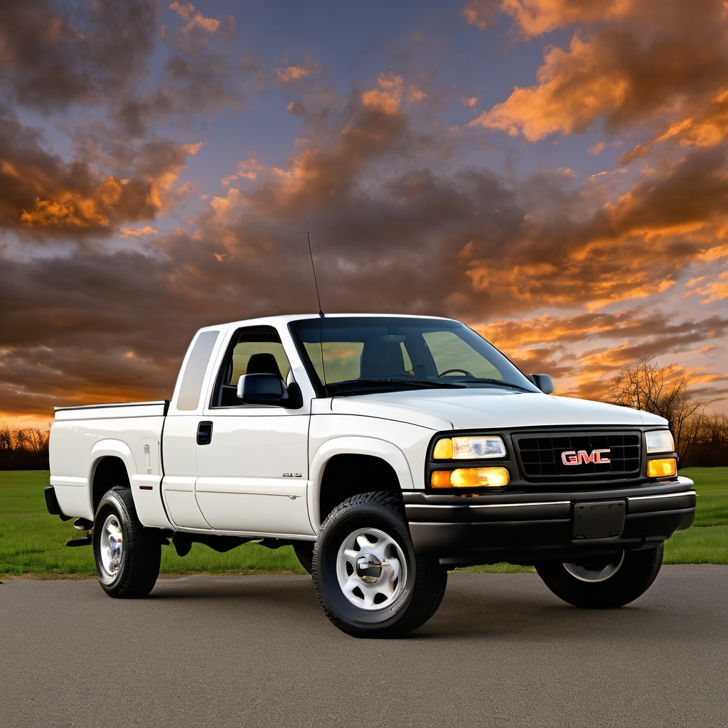 Illustration of a 1999 GMC Sonoma Extended Cab