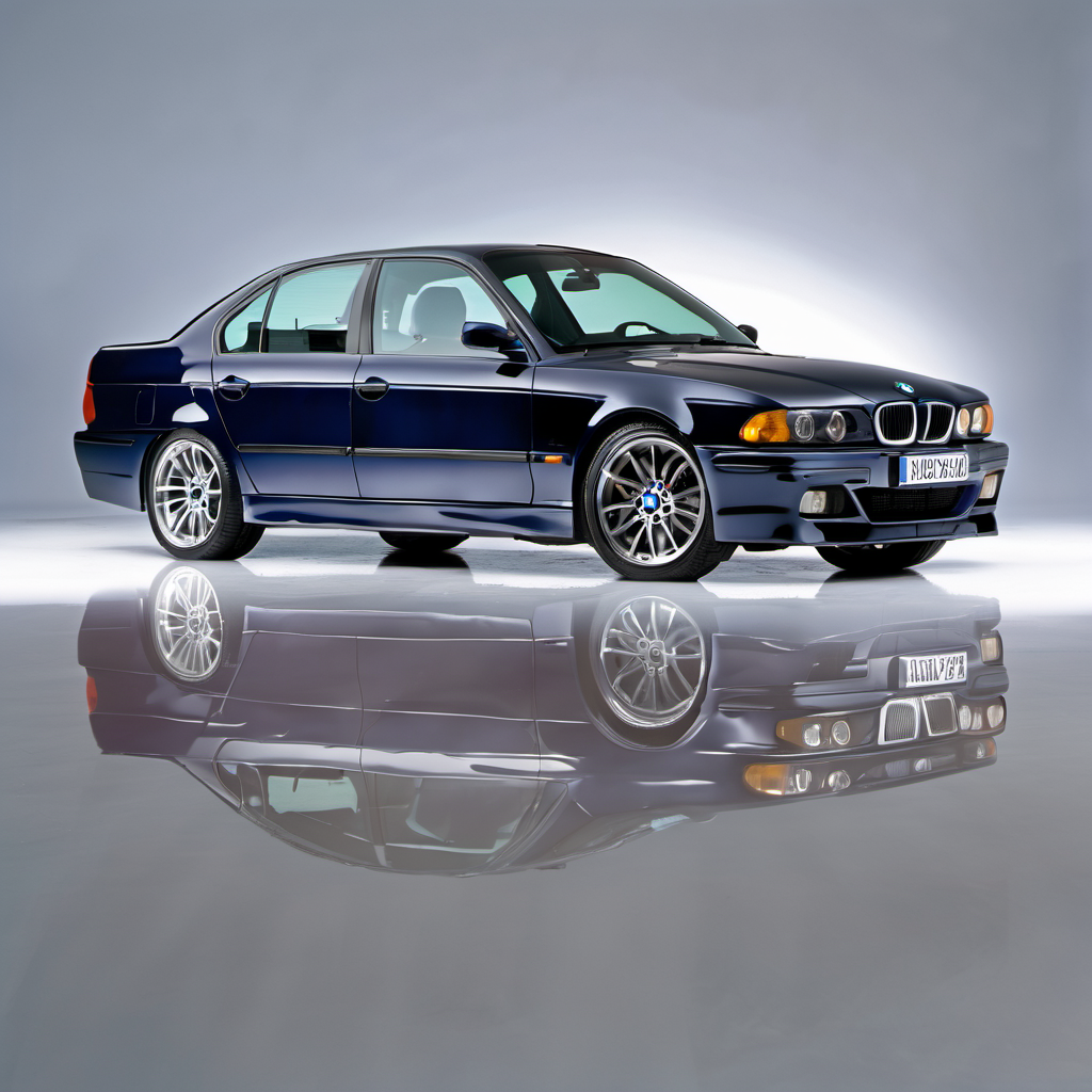 Illustration of a 2000 BMW M5 5-Series