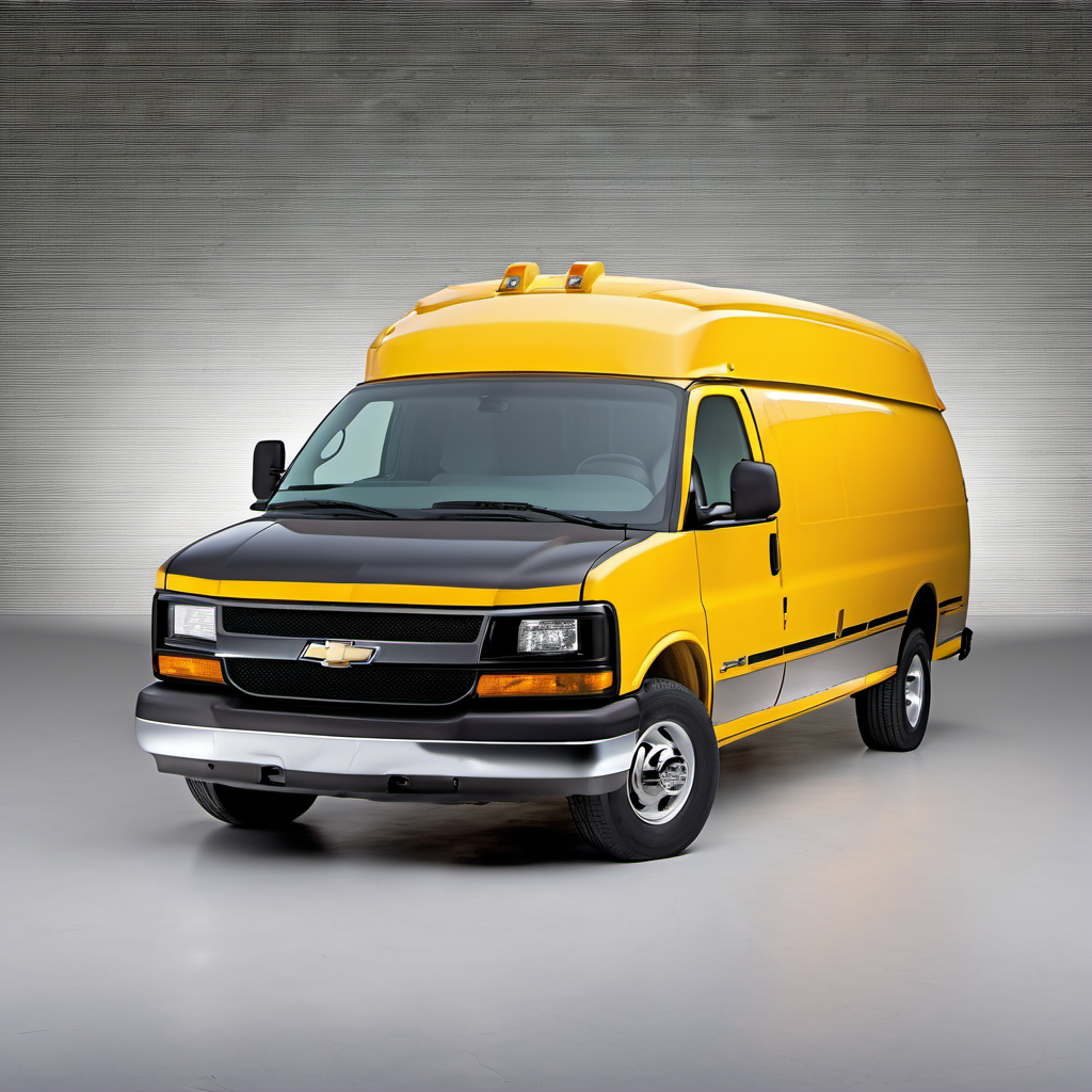 Illustration of a 2000 Chevrolet Express 2500 Cargo