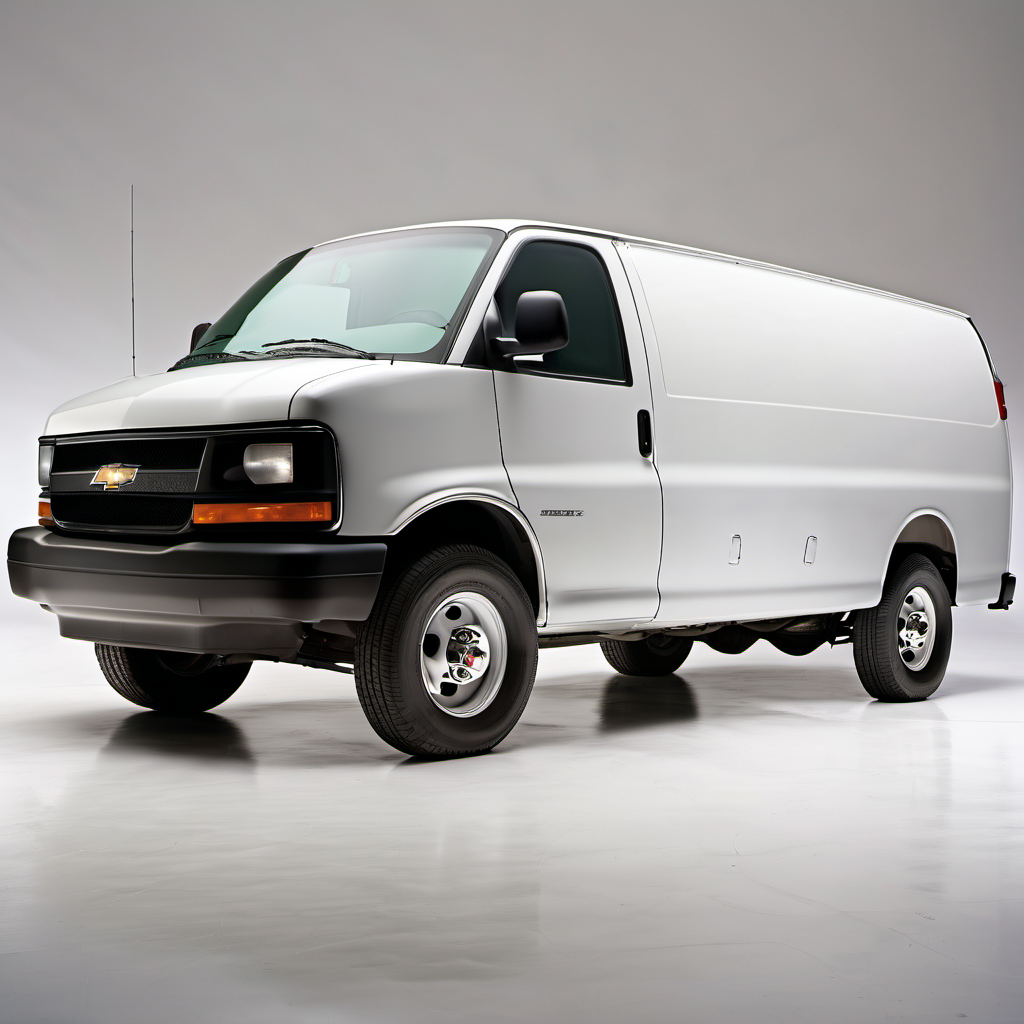 Illustration of a 2000 Chevrolet Express 3500 Cargo