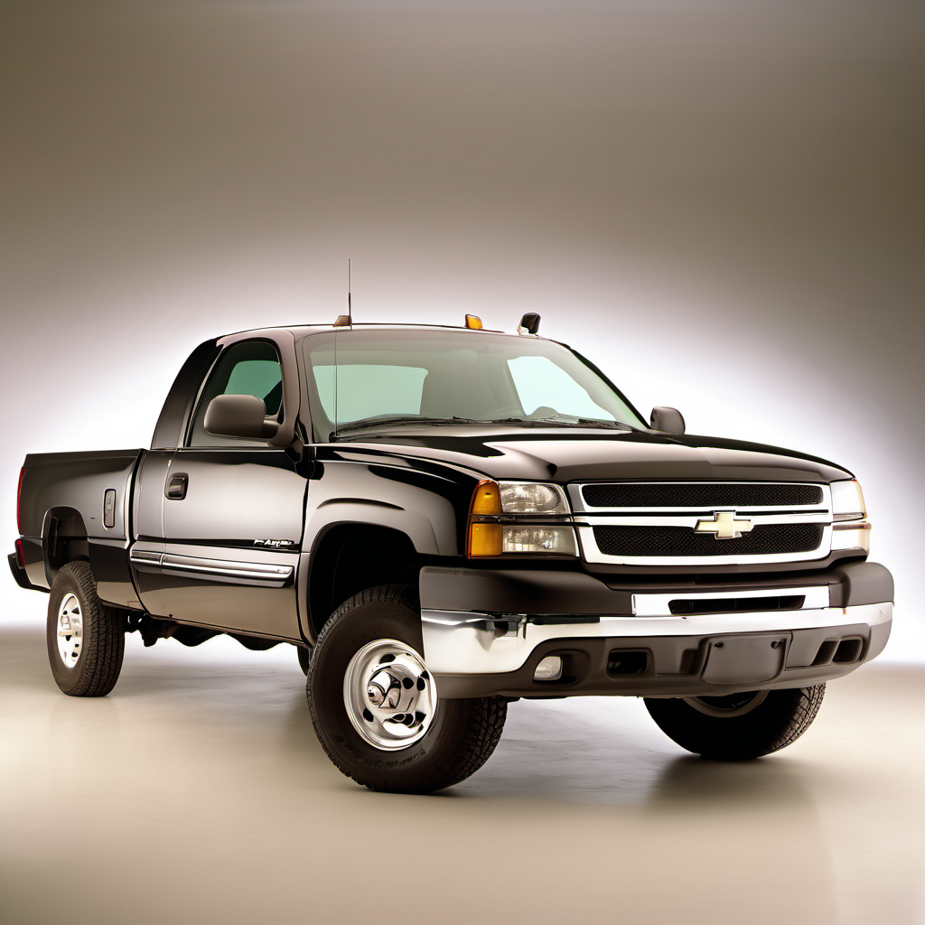 Illustration of a 2000 Chevrolet Silverado 2500 HD Regular Cab