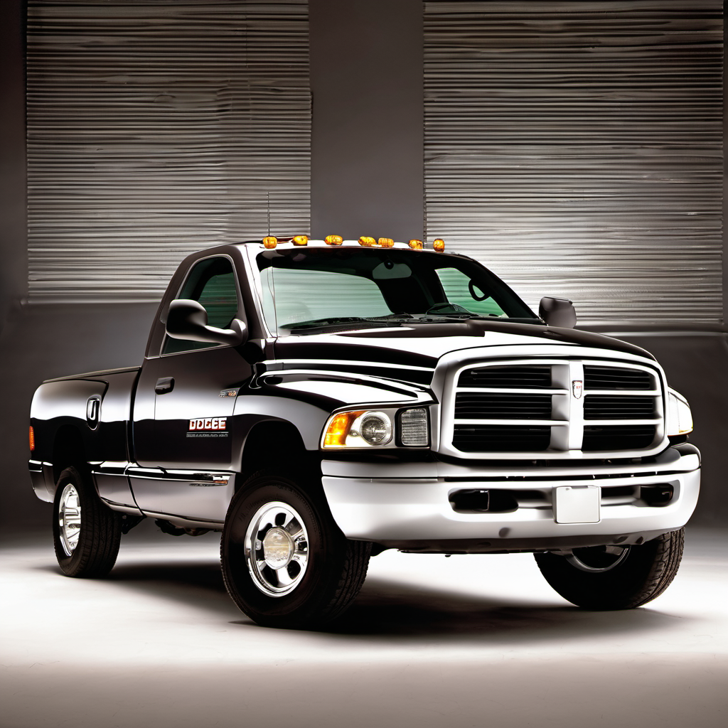 Illustration of a 2000 Dodge Ram 1500 Club Cab
