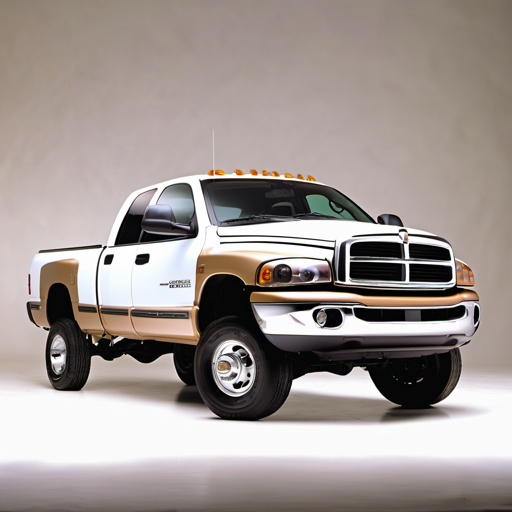 Illustration of a 2000 Dodge Ram 2500 Quad Cab 2500