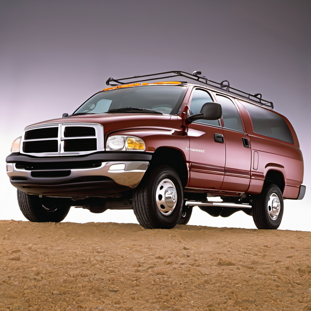 Illustration of a 2000 Dodge Ram Wagon 3500