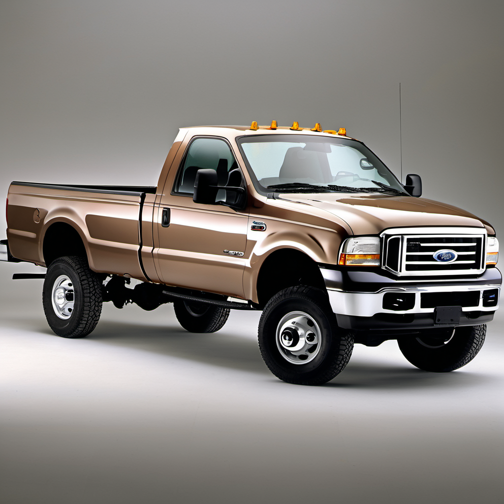Illustration of a 2000 Ford F350 Super Duty Regular Cab