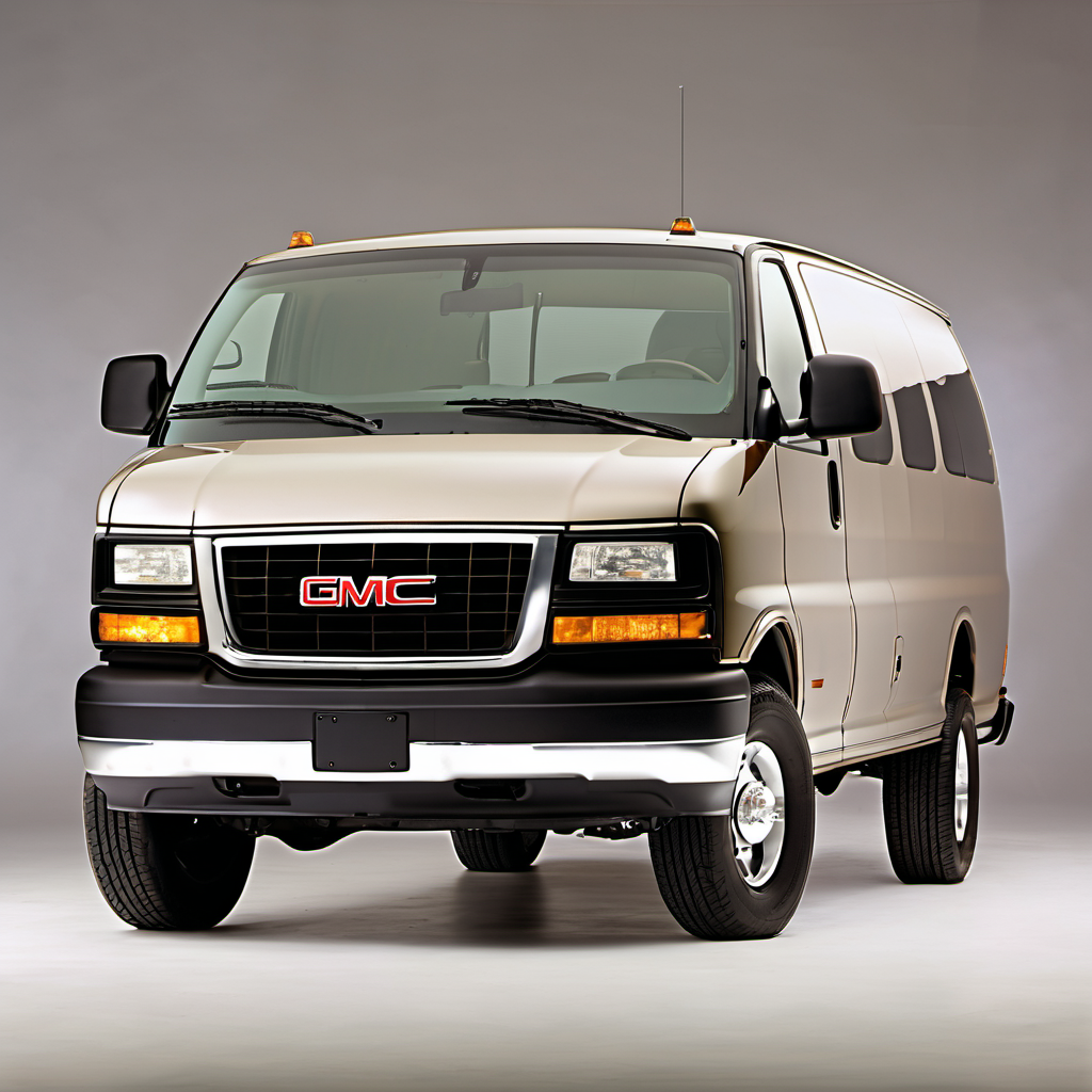 Illustration of a 2000 GMC Savana 2500 Passenger