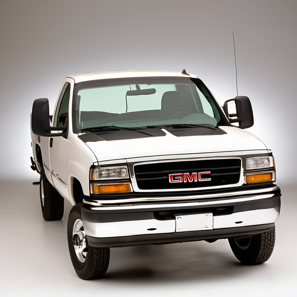 Illustration of a 2000 GMC Sierra (Classic) 3500 Regular Cab