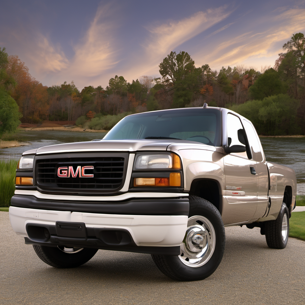 Illustration of a 2000 GMC Sierra 1500 Extended Cab