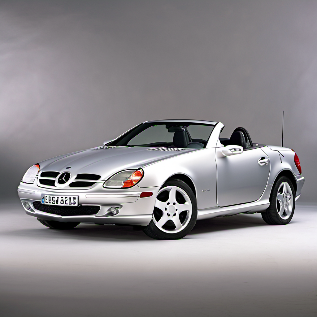 Illustration of a 2000 Mercedes-Benz SLK-Class SLK230 Kompressor