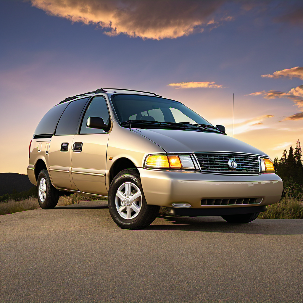 Illustration of a 2000 Mercury Villager Villager FWD Wagon
