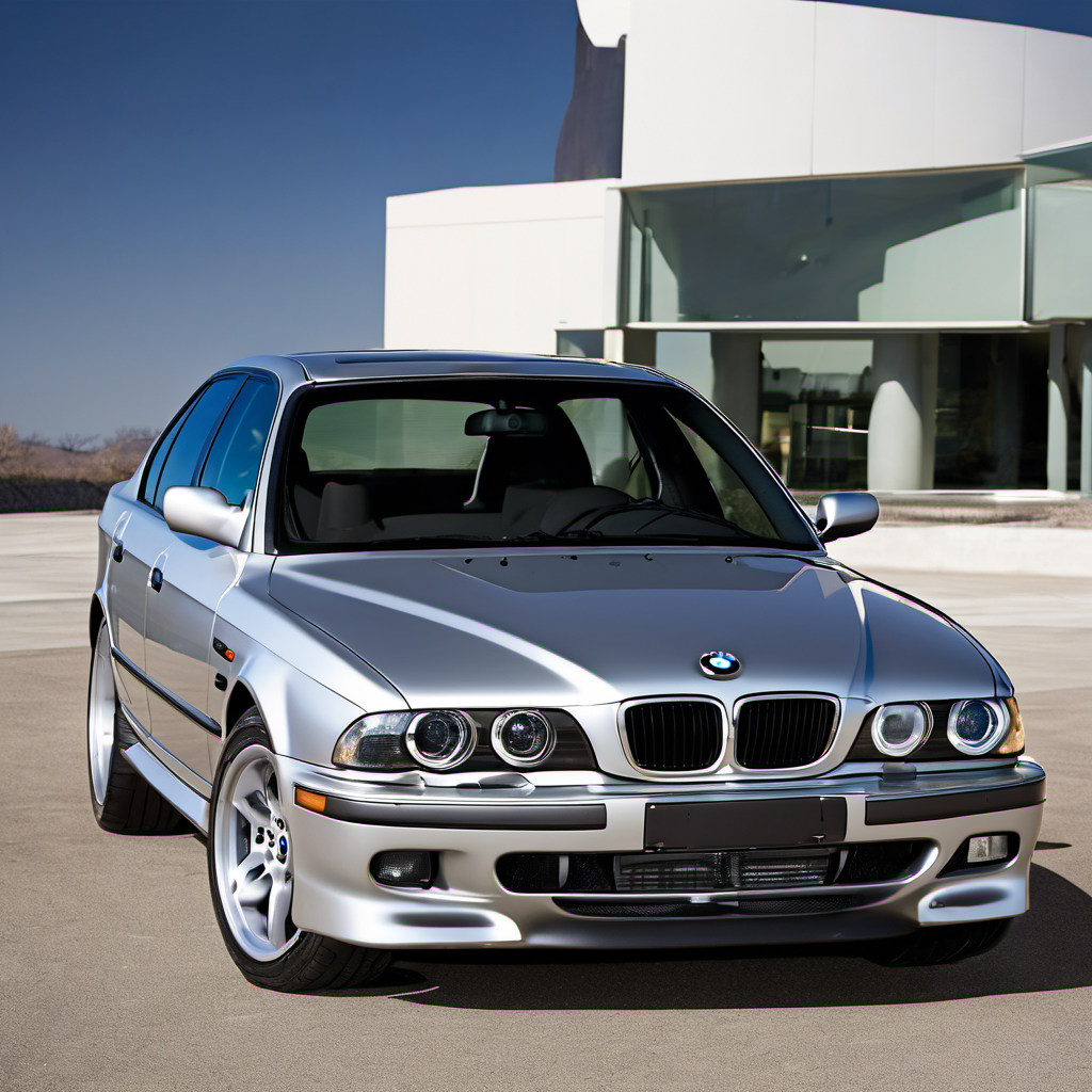 Illustration of a 2001 BMW M5 5-Series