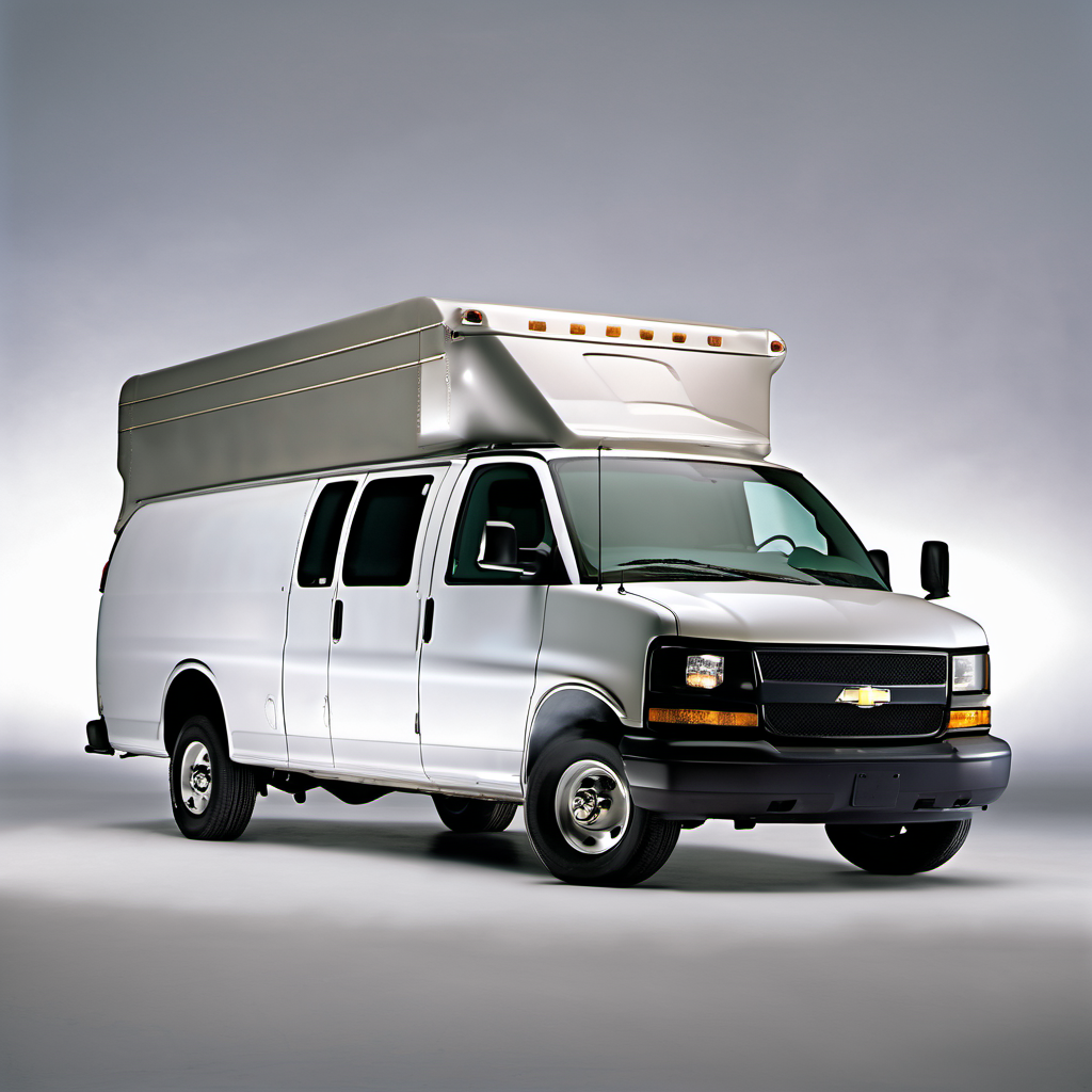 Illustration of a 2001 Chevrolet Express 1500 Cargo
