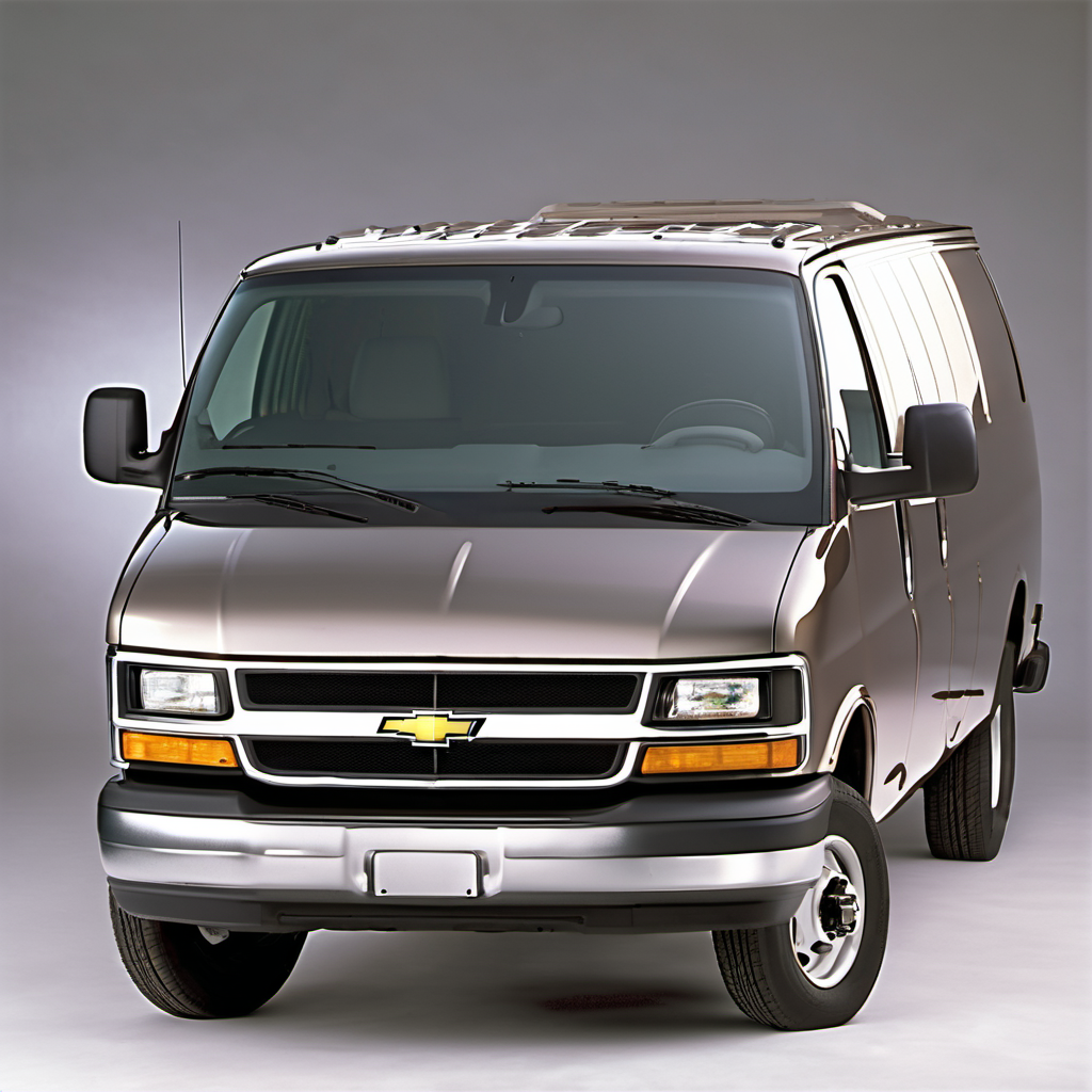 Illustration of a 2001 Chevrolet Express 3500 Cargo