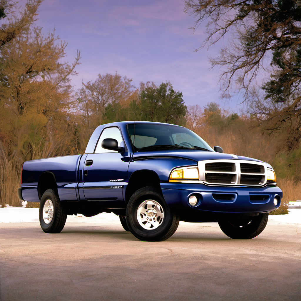 Illustration of a 2001 Dodge Dakota Regular Cab