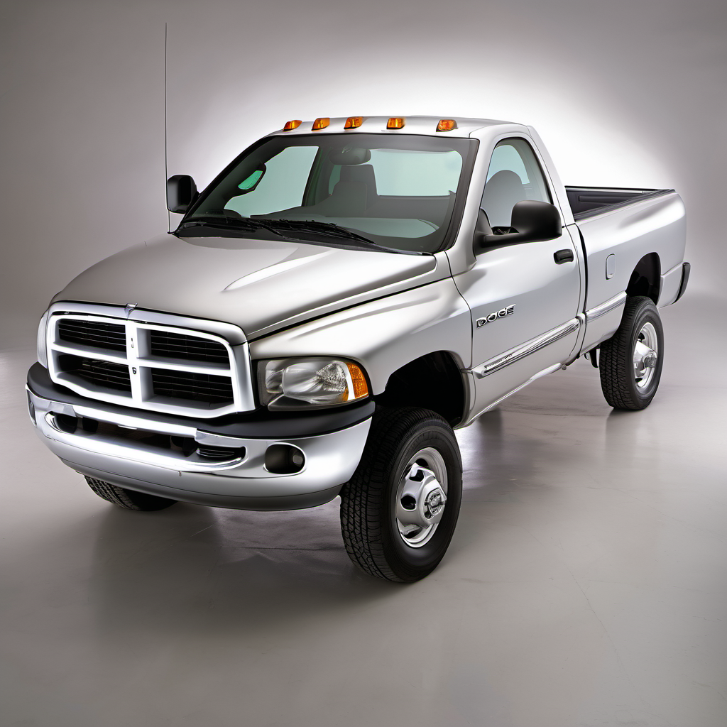 Illustration of a 2001 Dodge Ram 2500 Regular Cab