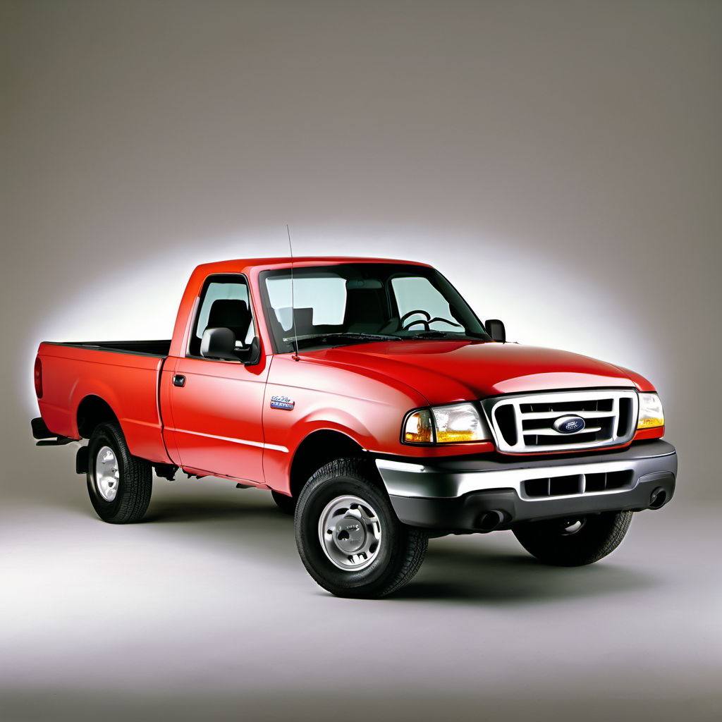 Illustration of a 2001 Ford Ranger Regular Cab