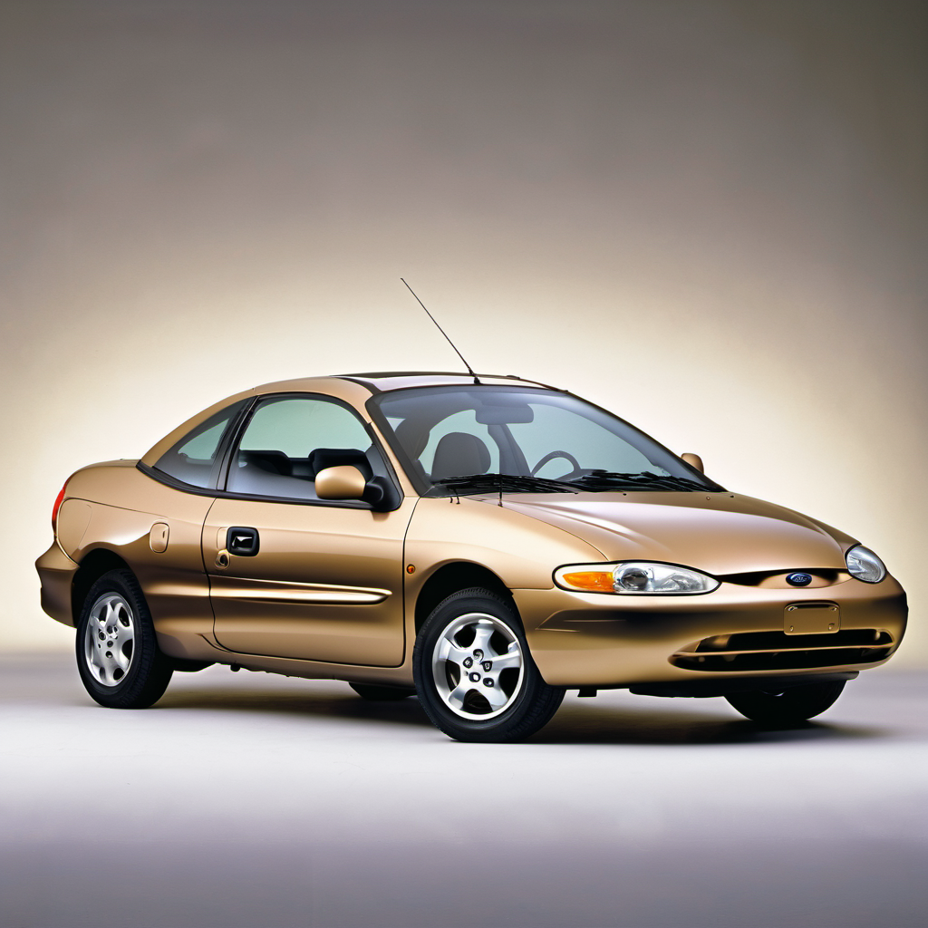 Illustration of a 2001 Ford ZX2