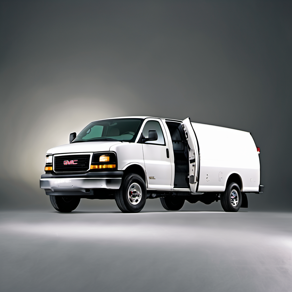 Illustration of a 2001 GMC Savana 3500 Cargo