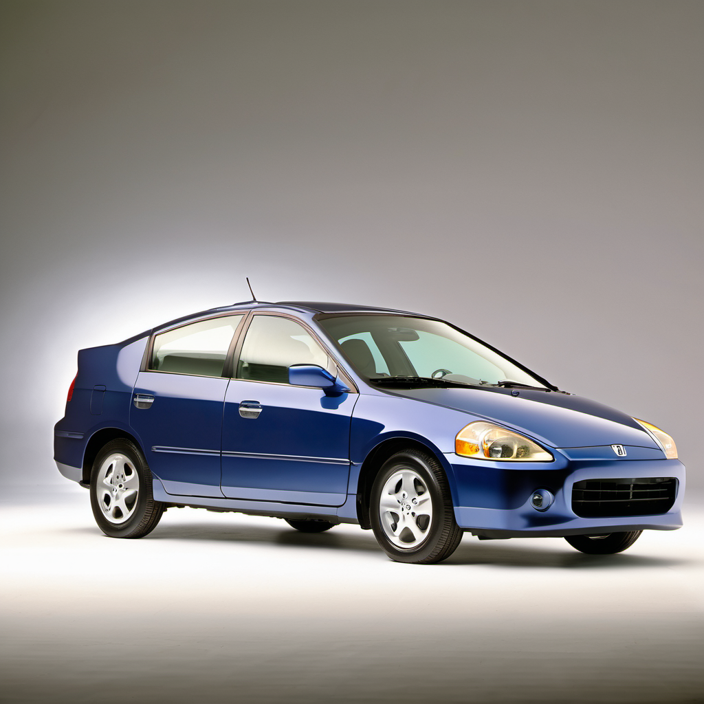 Illustration of a 2001 Honda Insight