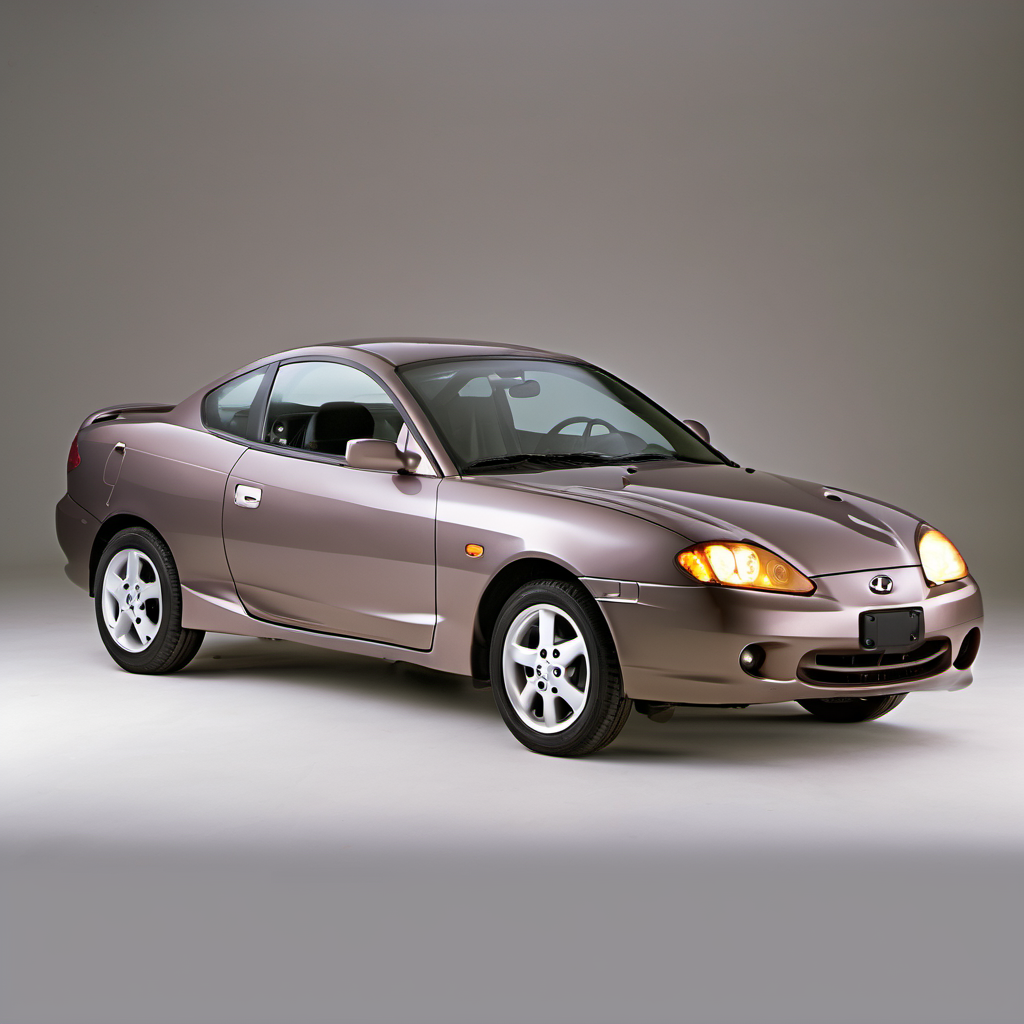 Illustration of a 2001 Hyundai Tiburon