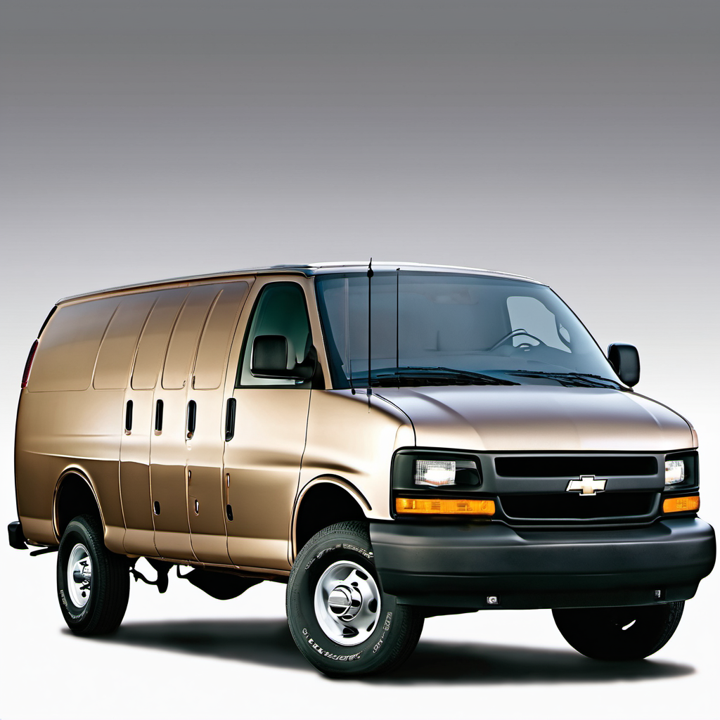 Illustration of a 2002 Chevrolet Express 2500 Cargo