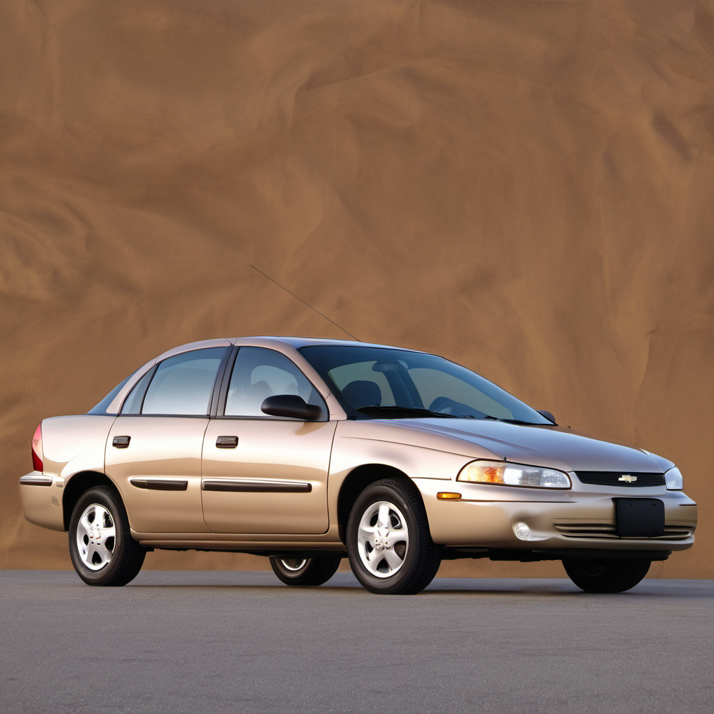 Illustration of a 2002 Chevrolet Prizm
