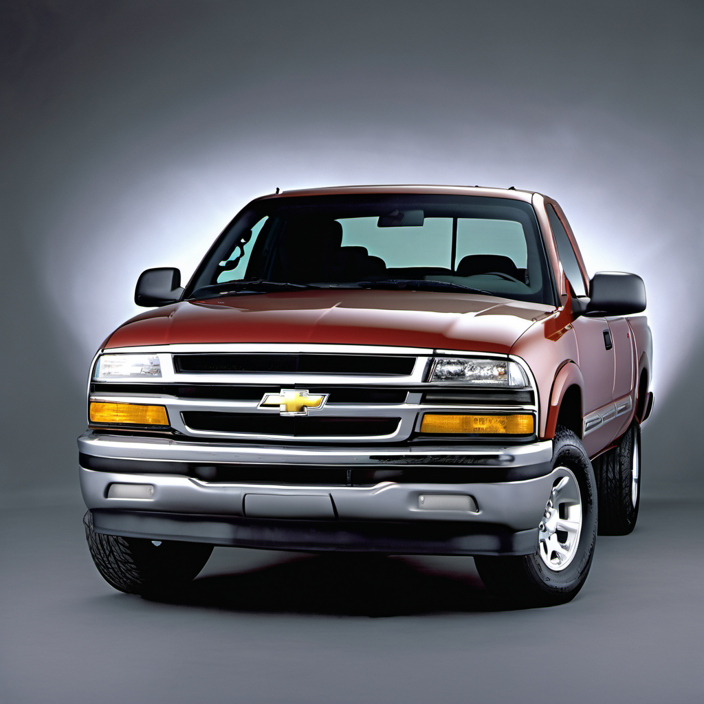 Illustration of a 2002 Chevrolet S10 Extended Cab