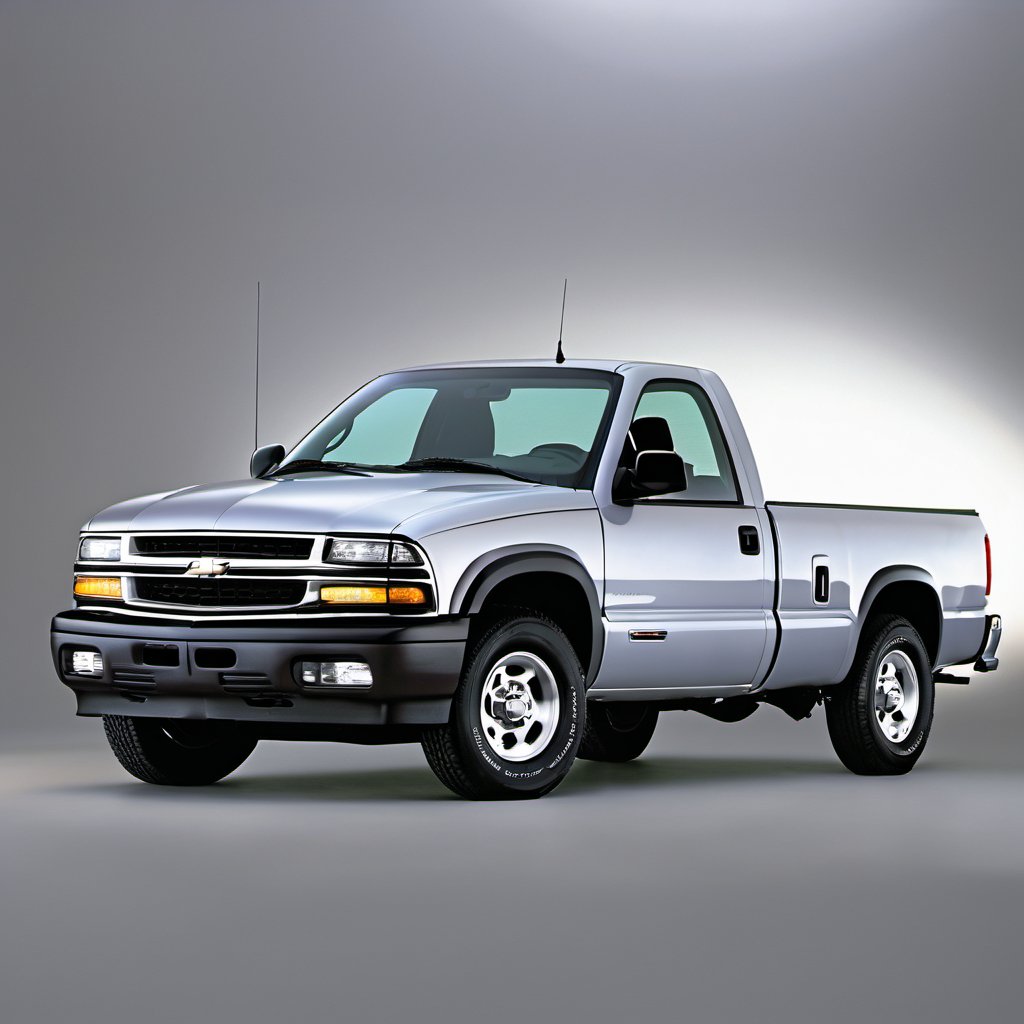 Illustration of a 2002 Chevrolet S10 Regular Cab