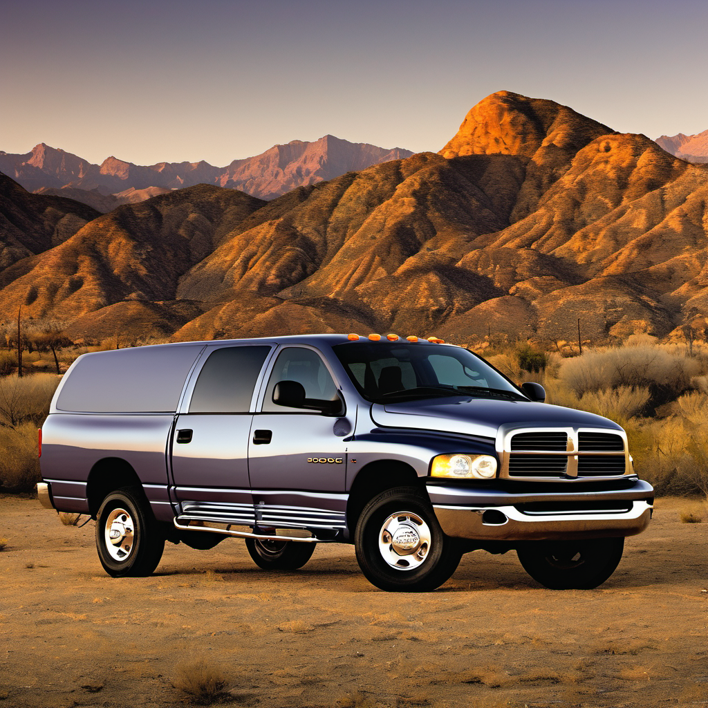 Illustration of a 2002 Dodge Ram Wagon 3500