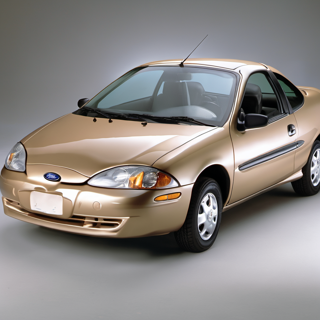 Illustration of a 2002 Ford ZX2