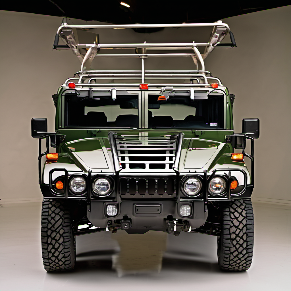Illustration of a 2002 HUMMER H1 1 1/4 ton
