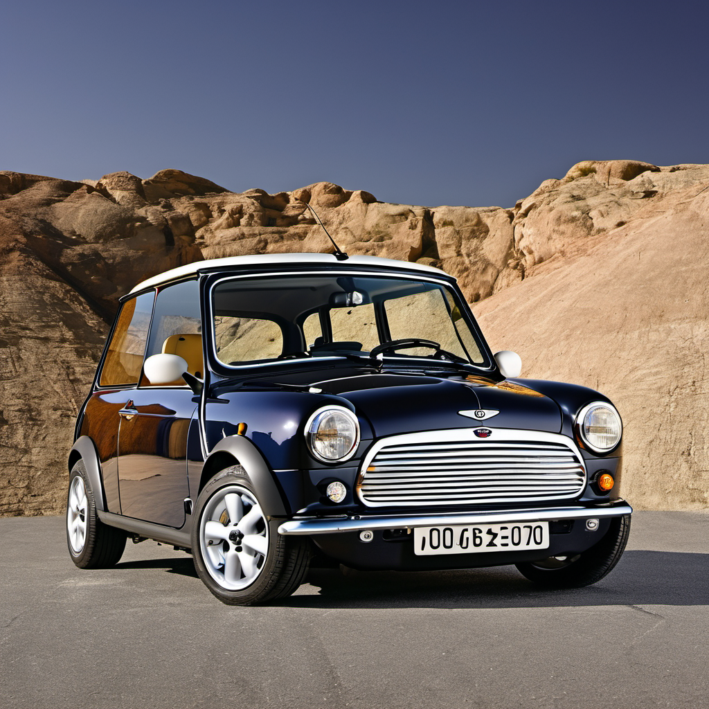 Illustration of a 2002 MINI Cooper