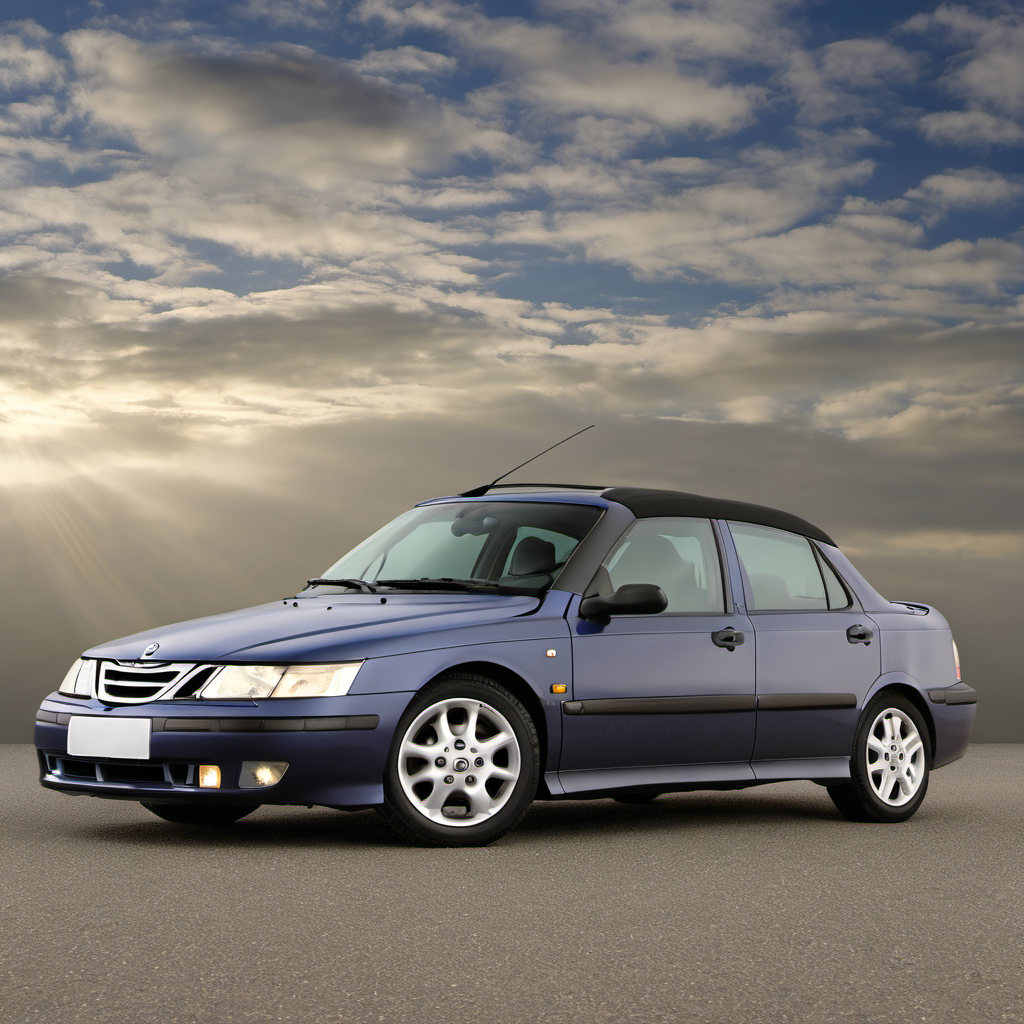 Illustration of a 2002 Saab 9-3 9-3 Convertible