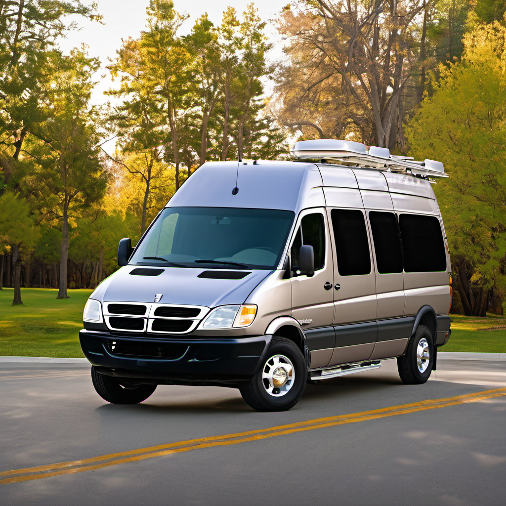 Illustration of a 2003 Dodge Sprinter 2500 Passenger