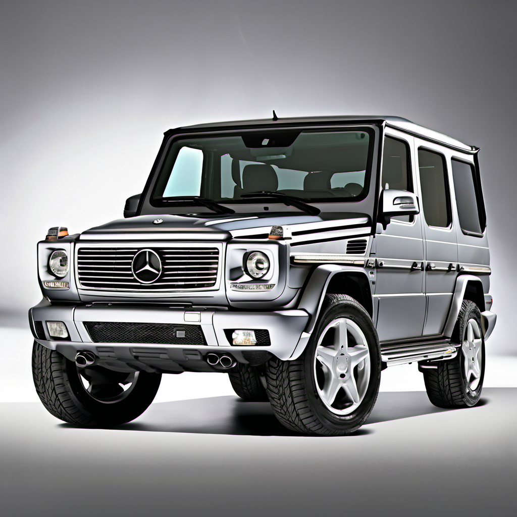 Illustration of a 2003 Mercedes-Benz G-Class G500