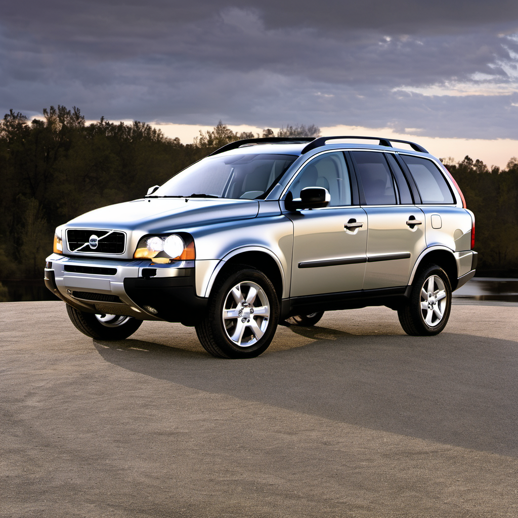Illustration of a 2003 Volvo XC90
