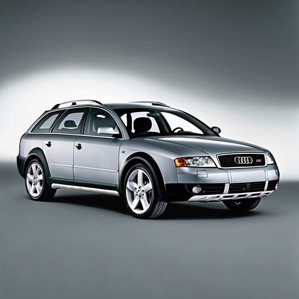 Illustration of a 2004 Audi allroad Allroad quattro