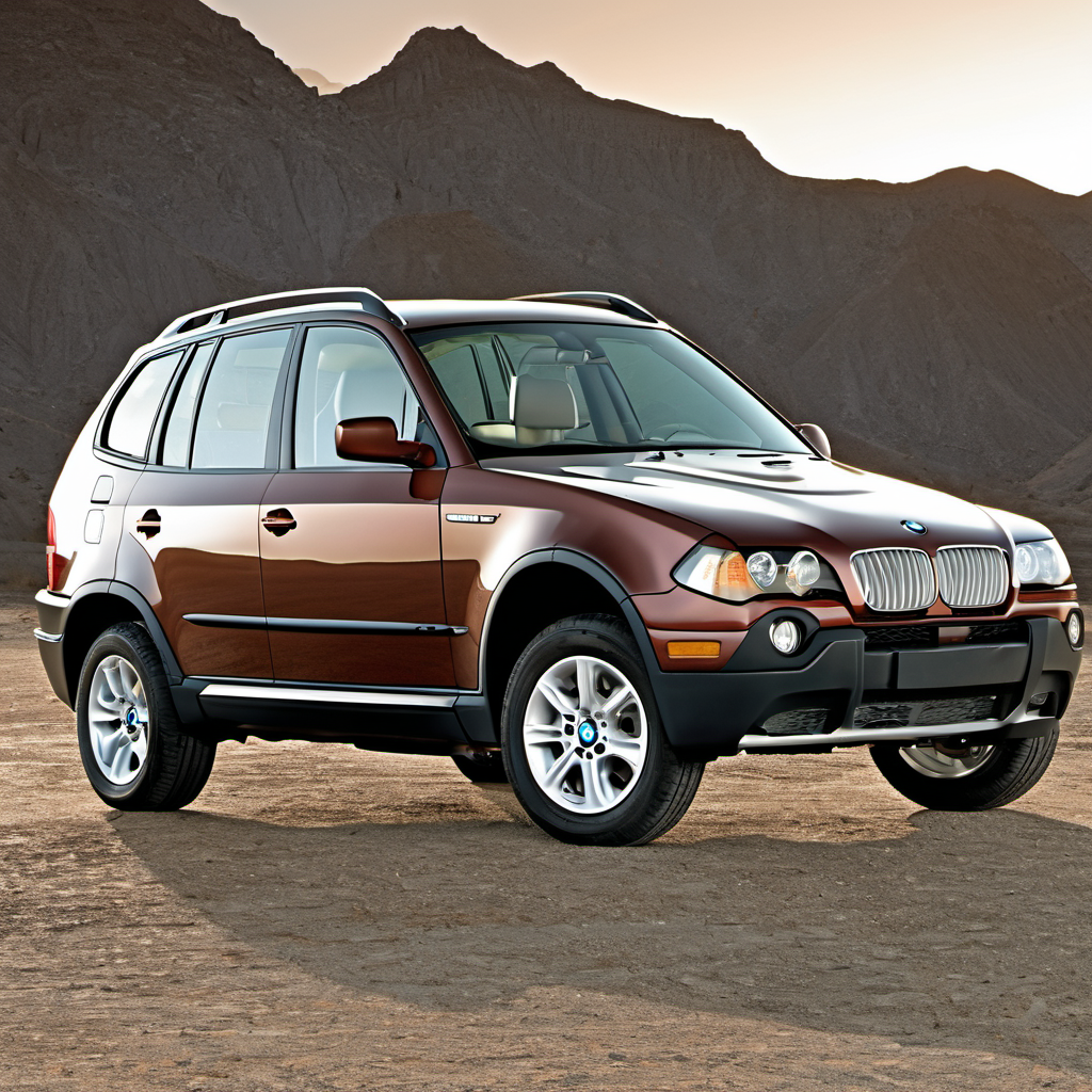 Illustration of a 2004 BMW X3