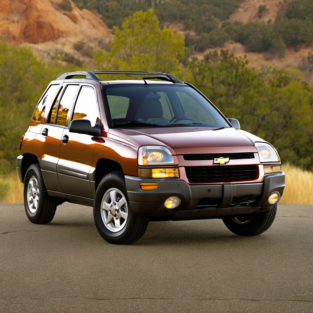 Illustration of a 2004 Chevrolet Tracker Tracker 2WD Hardtop